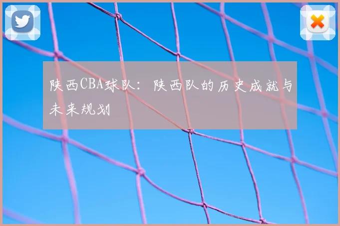 陕西CBA球队：陕西队的历史成就与未来规划
